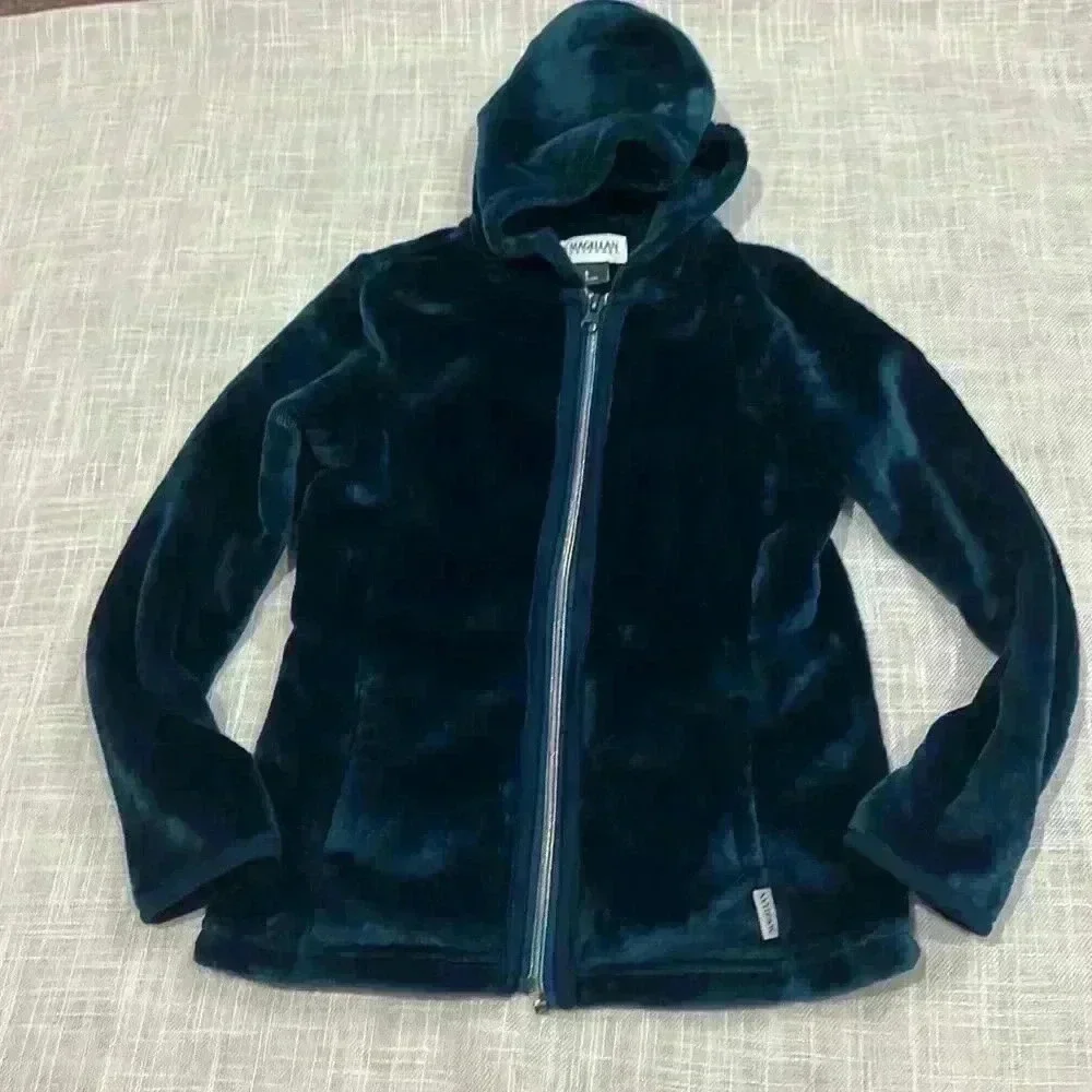 GIRLS MAGELLAN ZIP UP HOODED JACKET